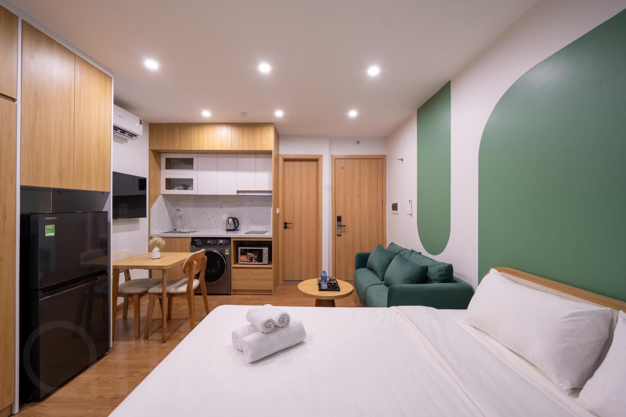 Moonlit Serviced Apartment Hanoi Exterior foto