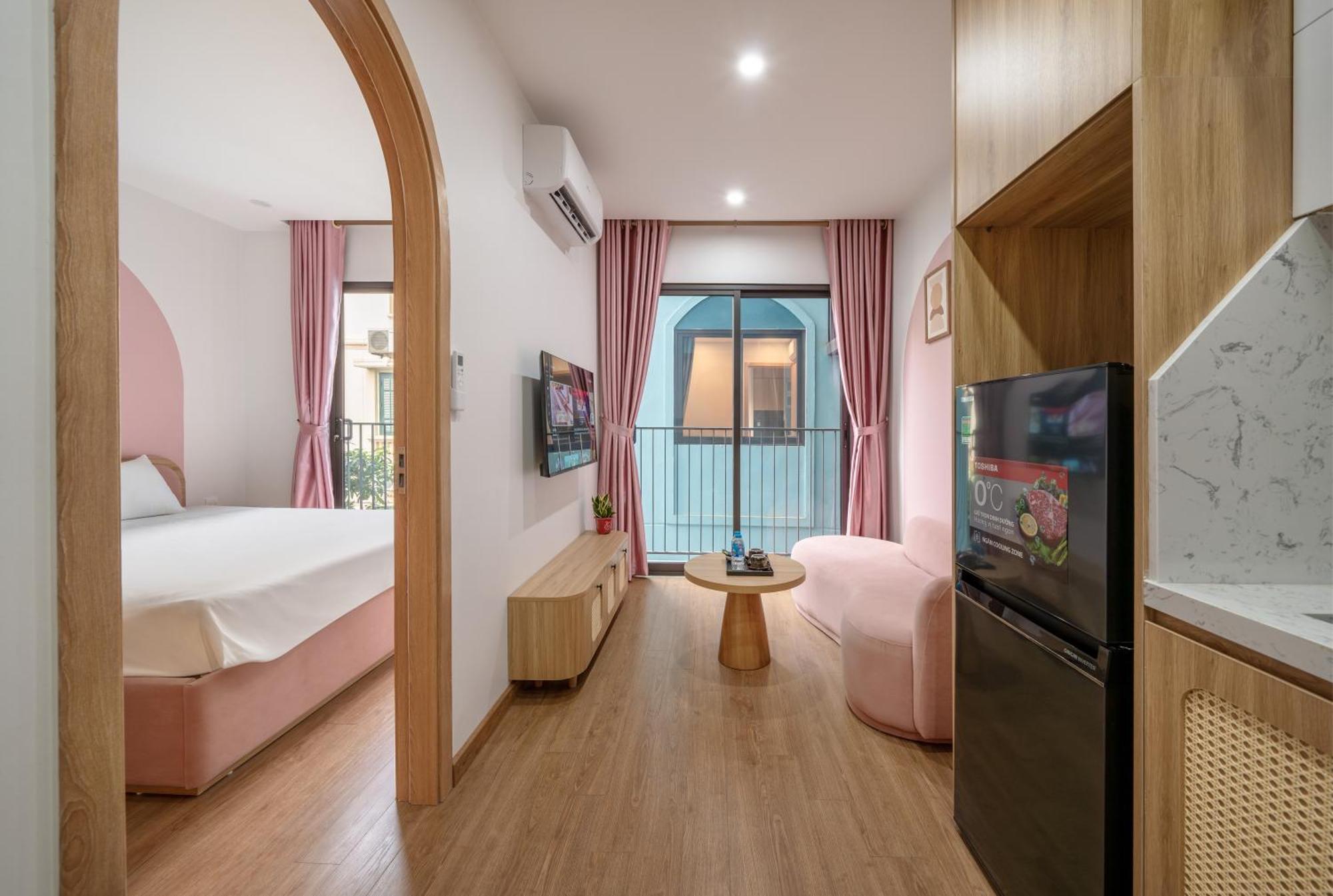 Moonlit Serviced Apartment Hanoi Exterior foto